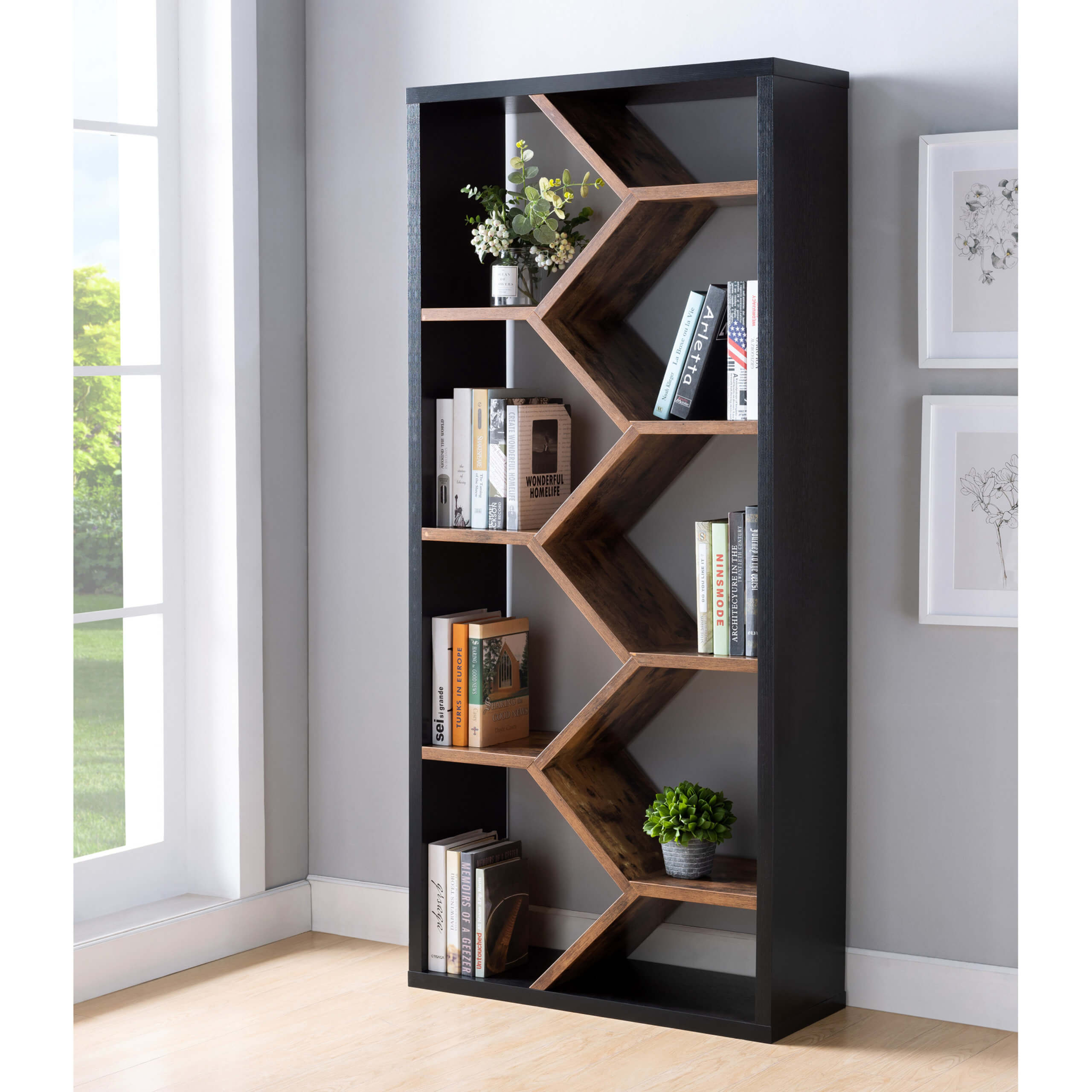 طراحی قفسه کتاب کتابخانه26